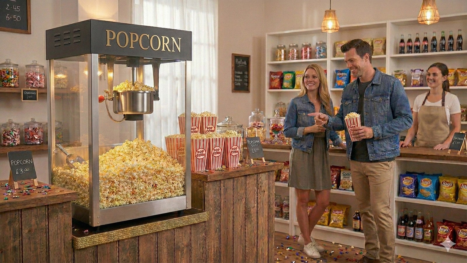 Premium popcorn maker collection